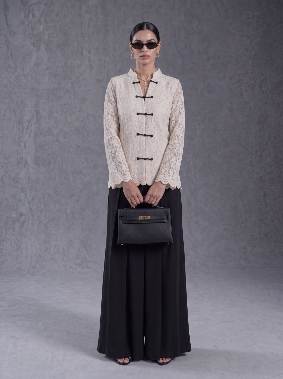 Noir Lace Ensemble