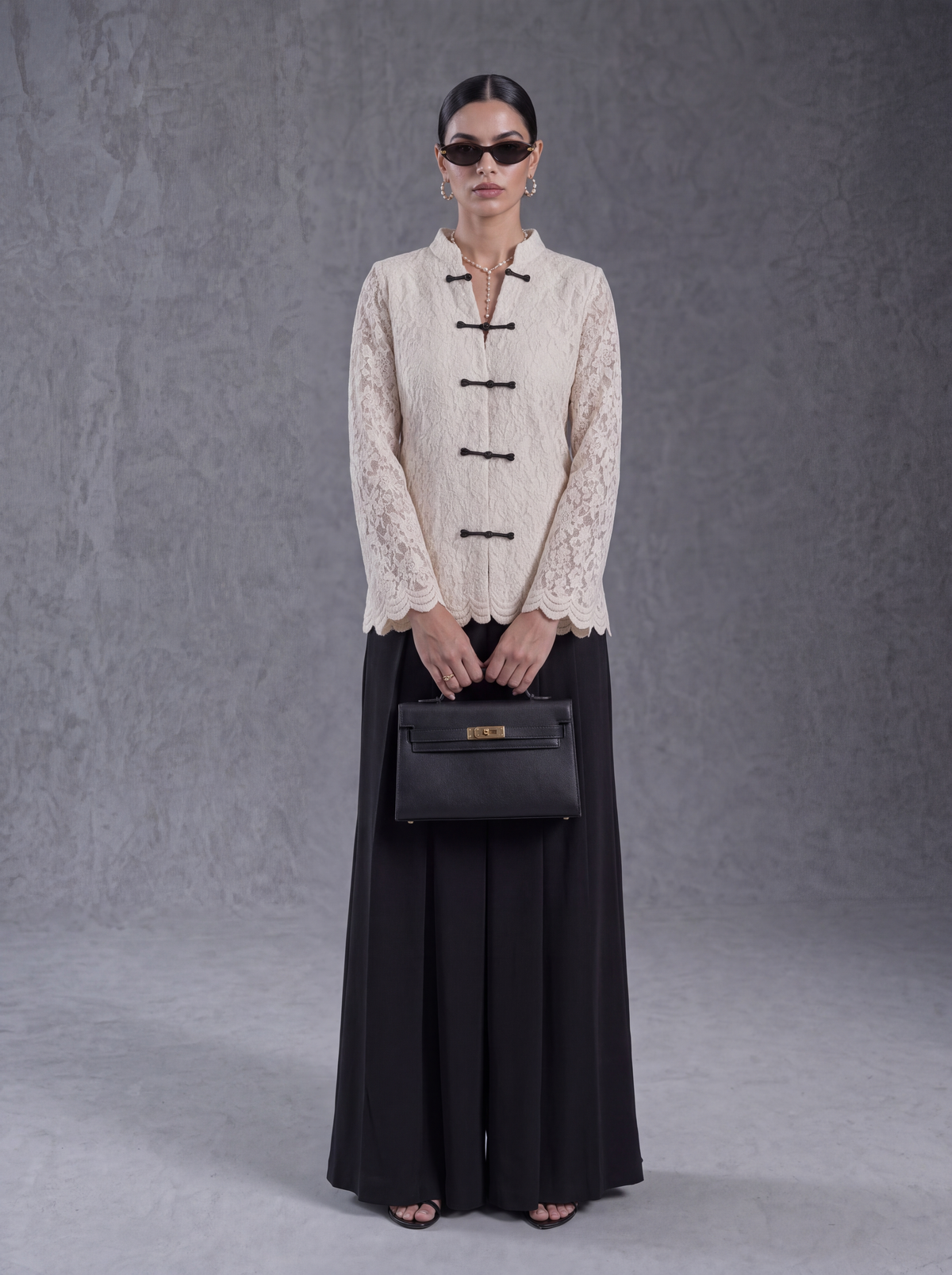 Noir Lace Ensemble