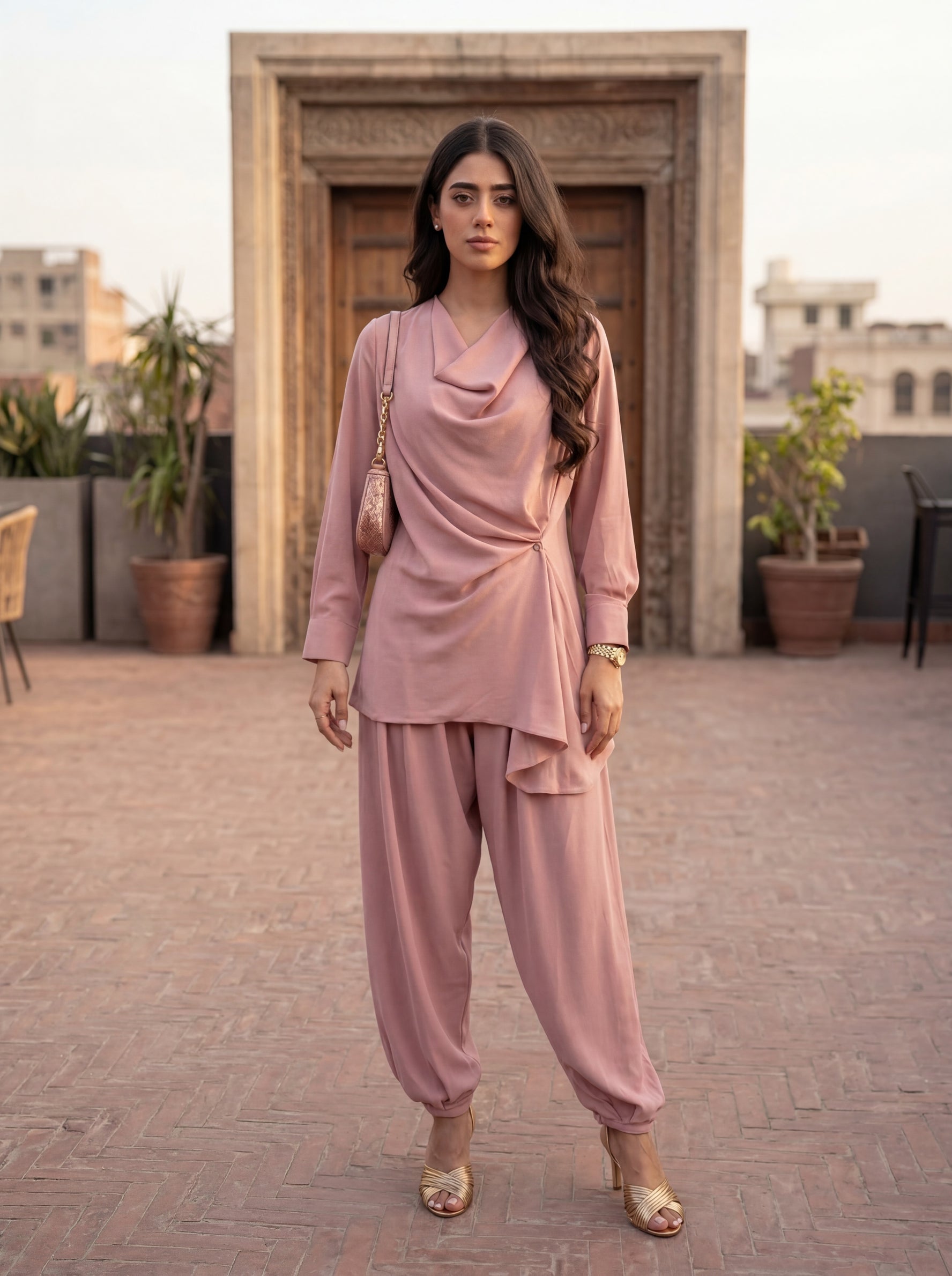 Serene Wrap Style Coord
