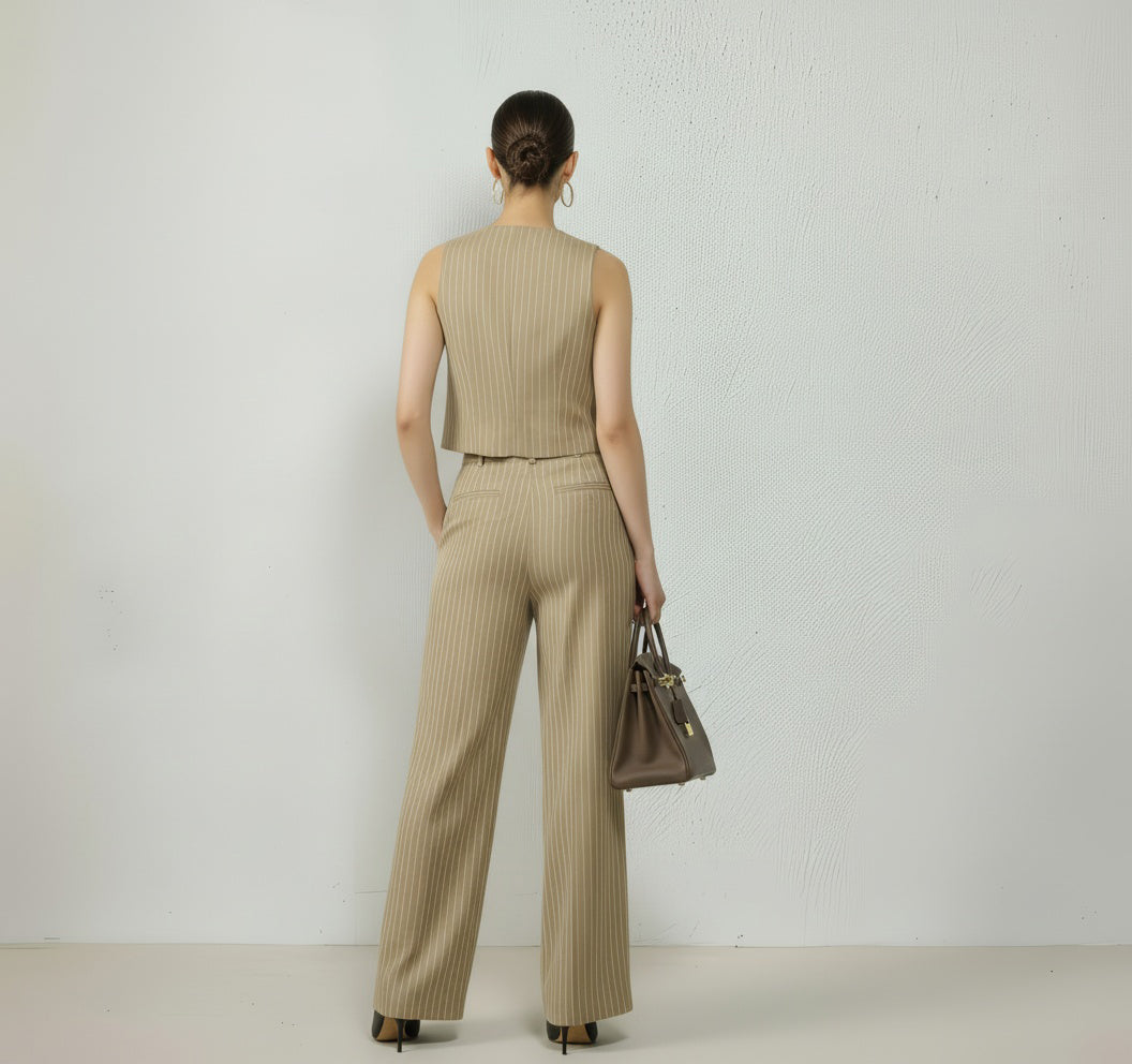 : Pinstripe suit