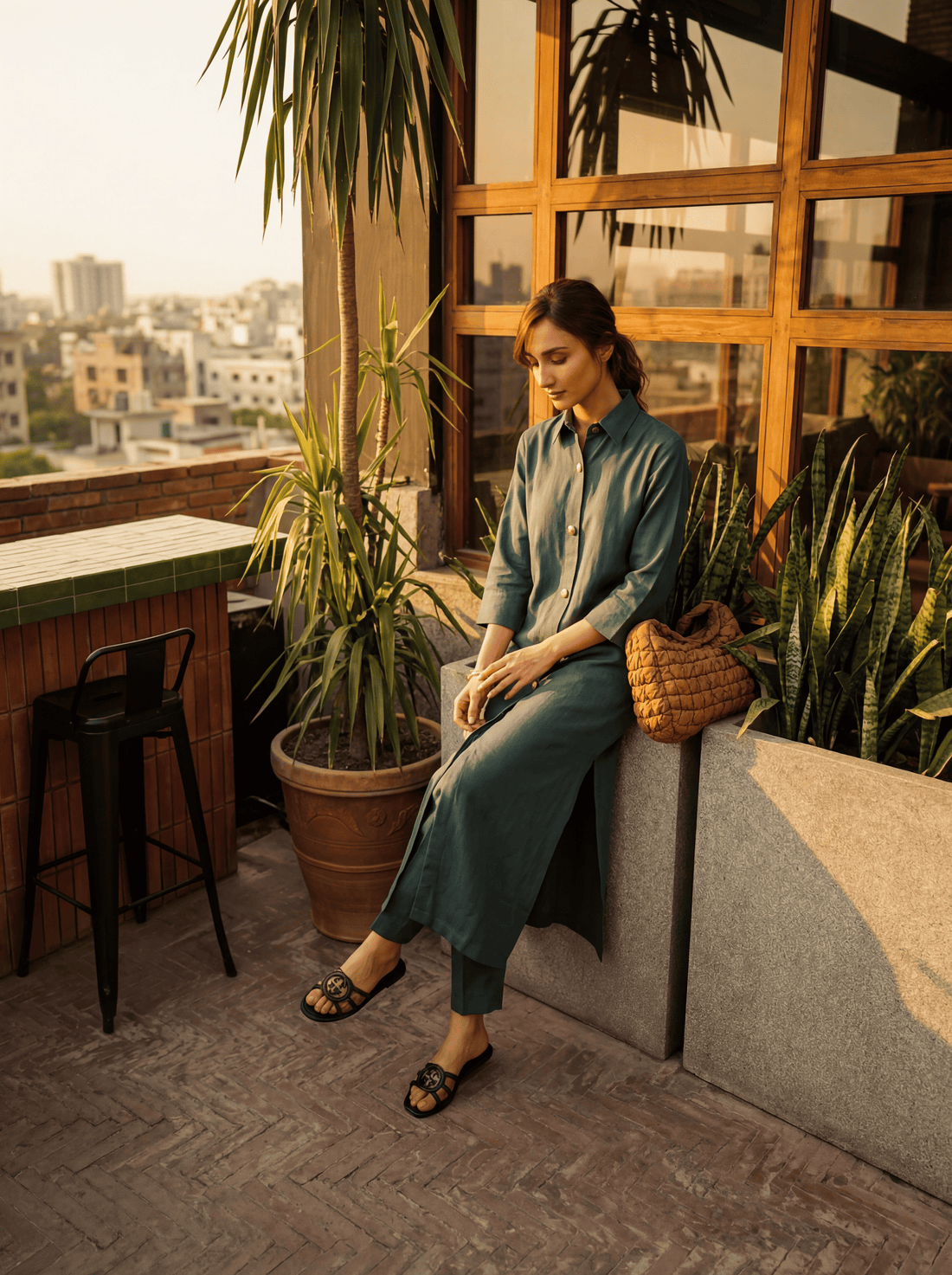 2-piece linen set