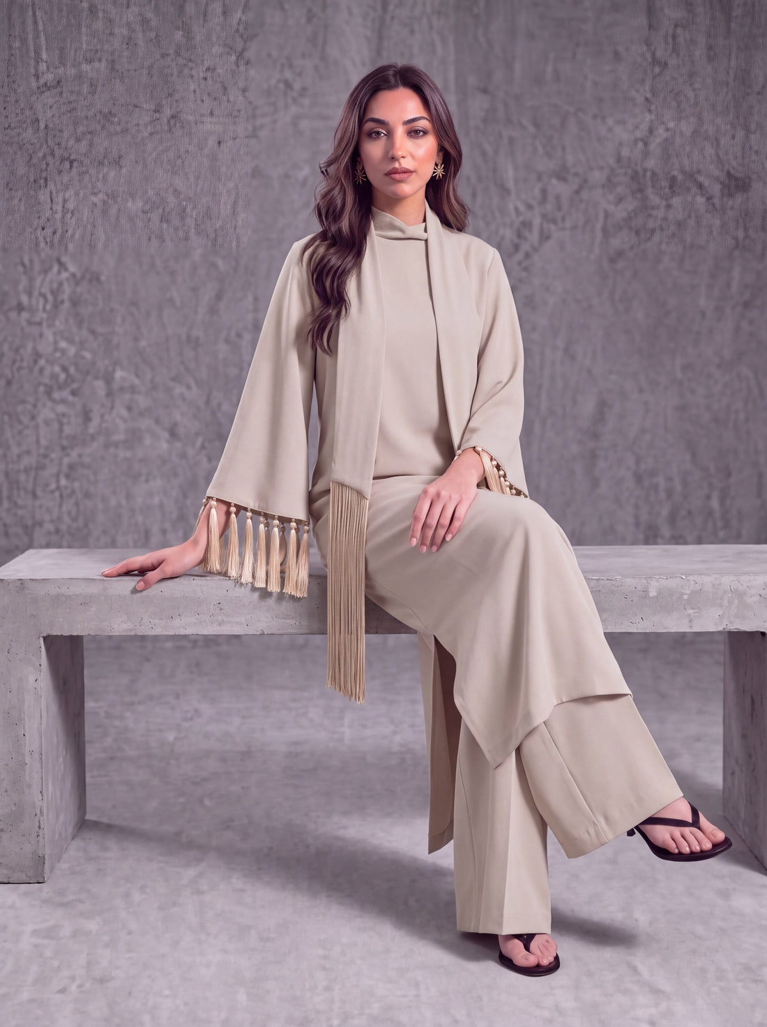 Fringe flow set