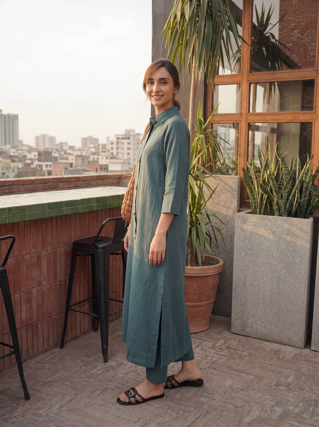 2-piece linen set