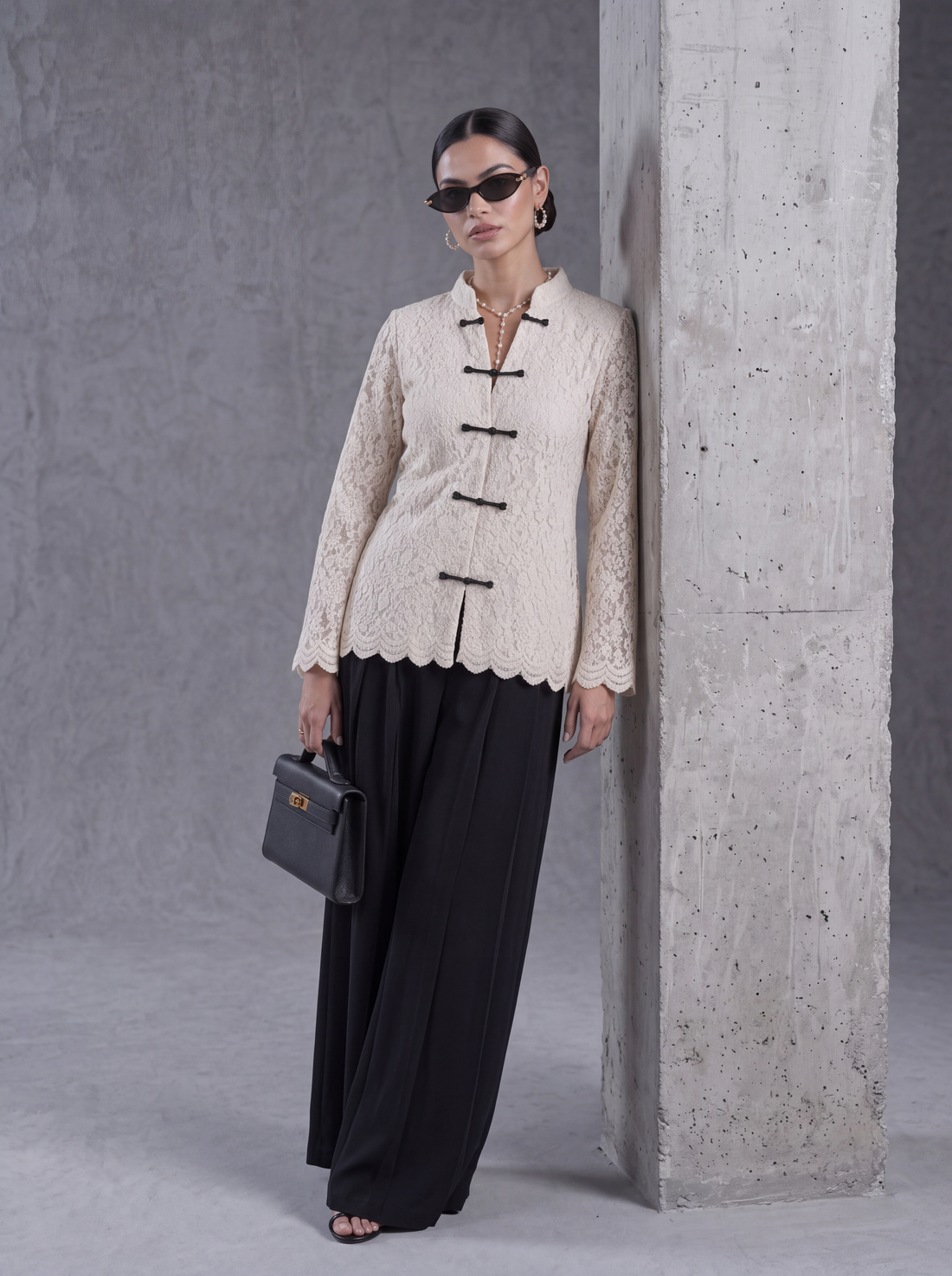 Noir Lace Ensemble