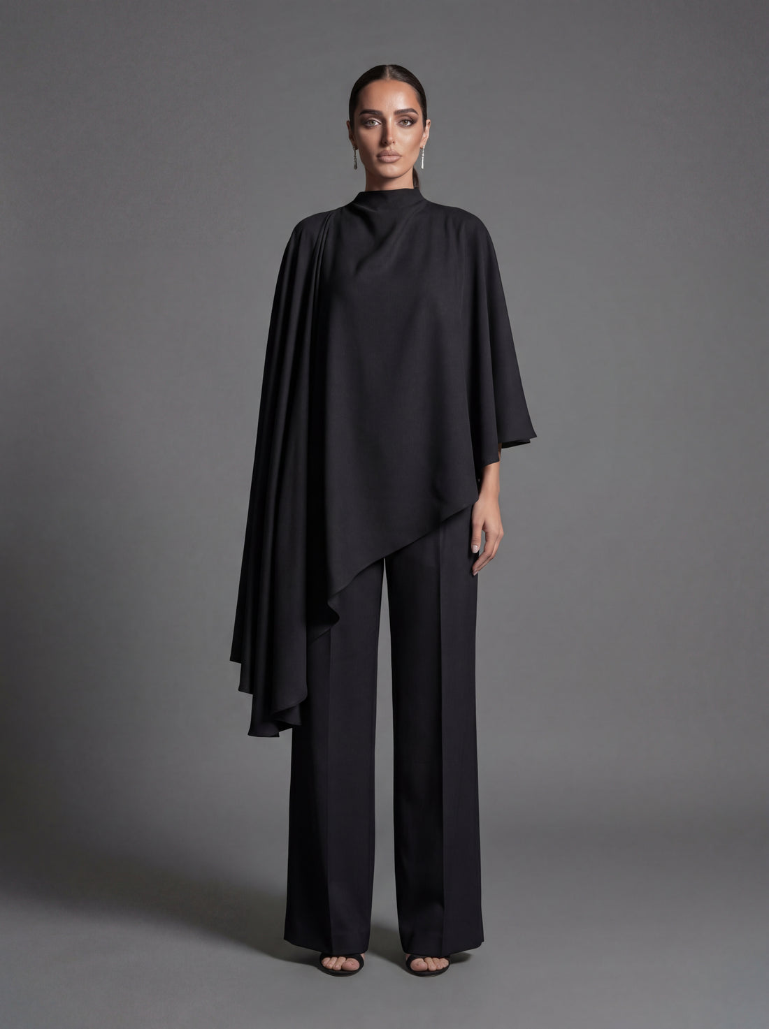 Asymmetric Drape Set