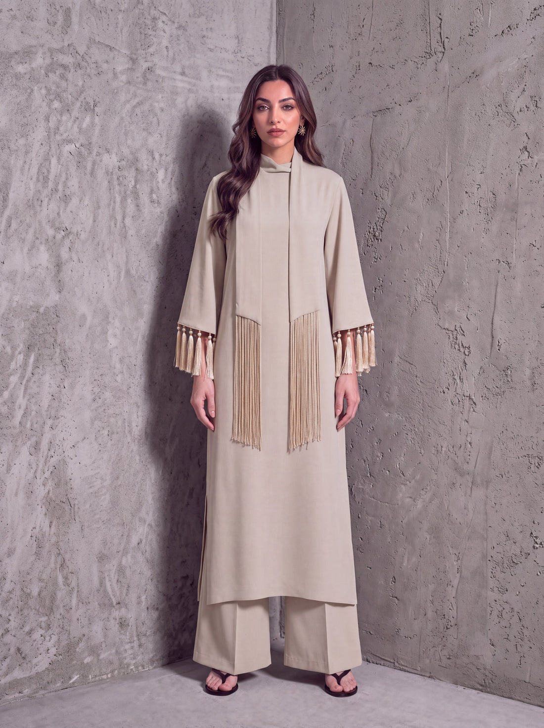 Fringe flow set