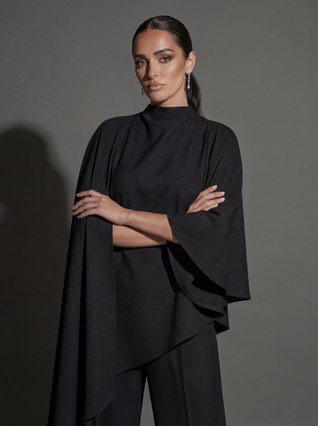 Asymmetric Drape Set