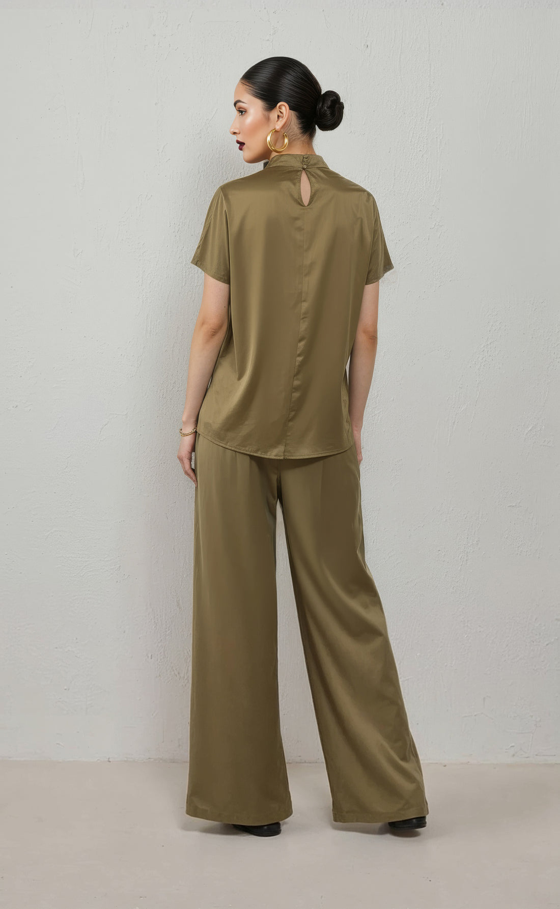 Olive Drape Set