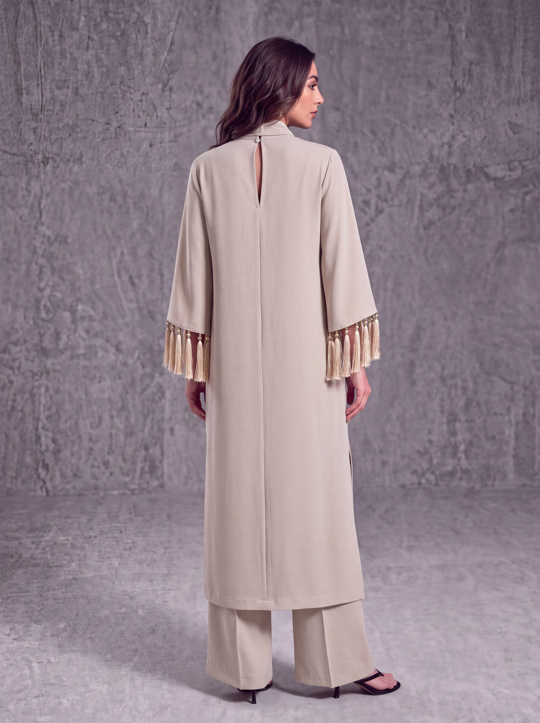 Fringe flow set