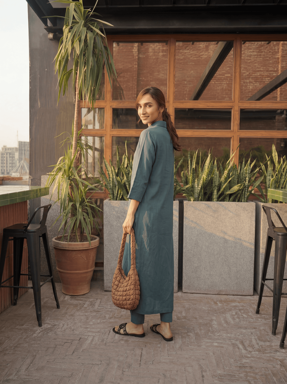 2-piece linen set