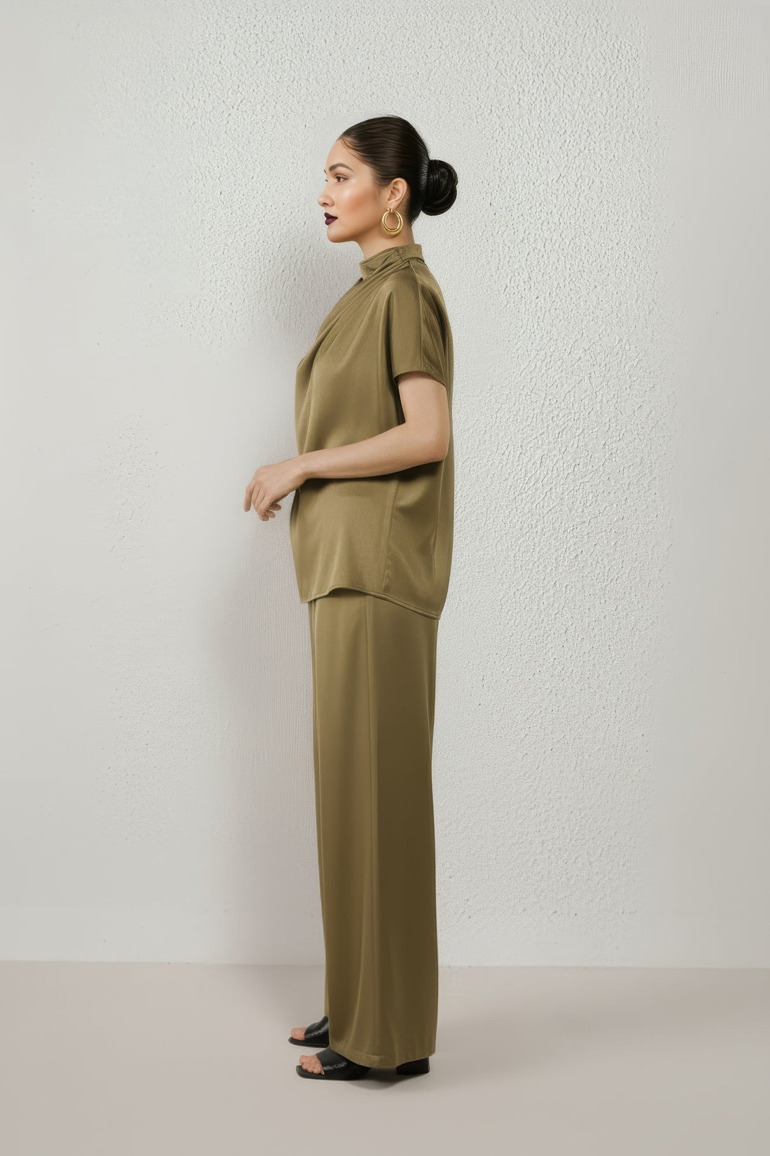 Olive Drape Set
