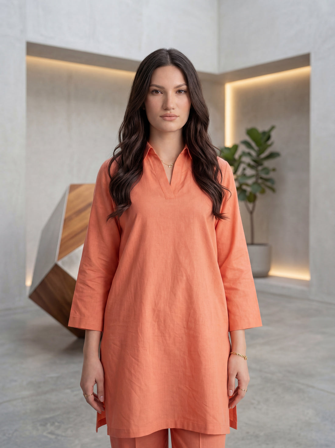 Rust Cotton Coord