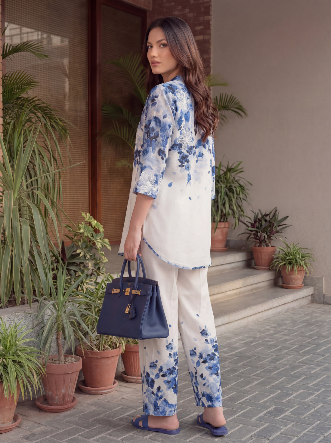 Ivory Bloom Co-Ord Set