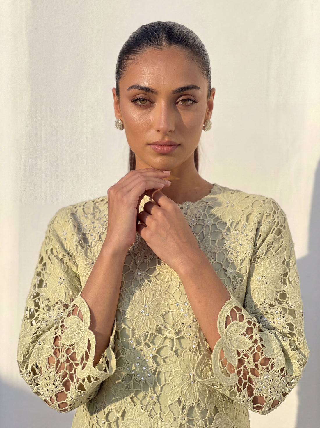 Sage Lace Co-ord Set