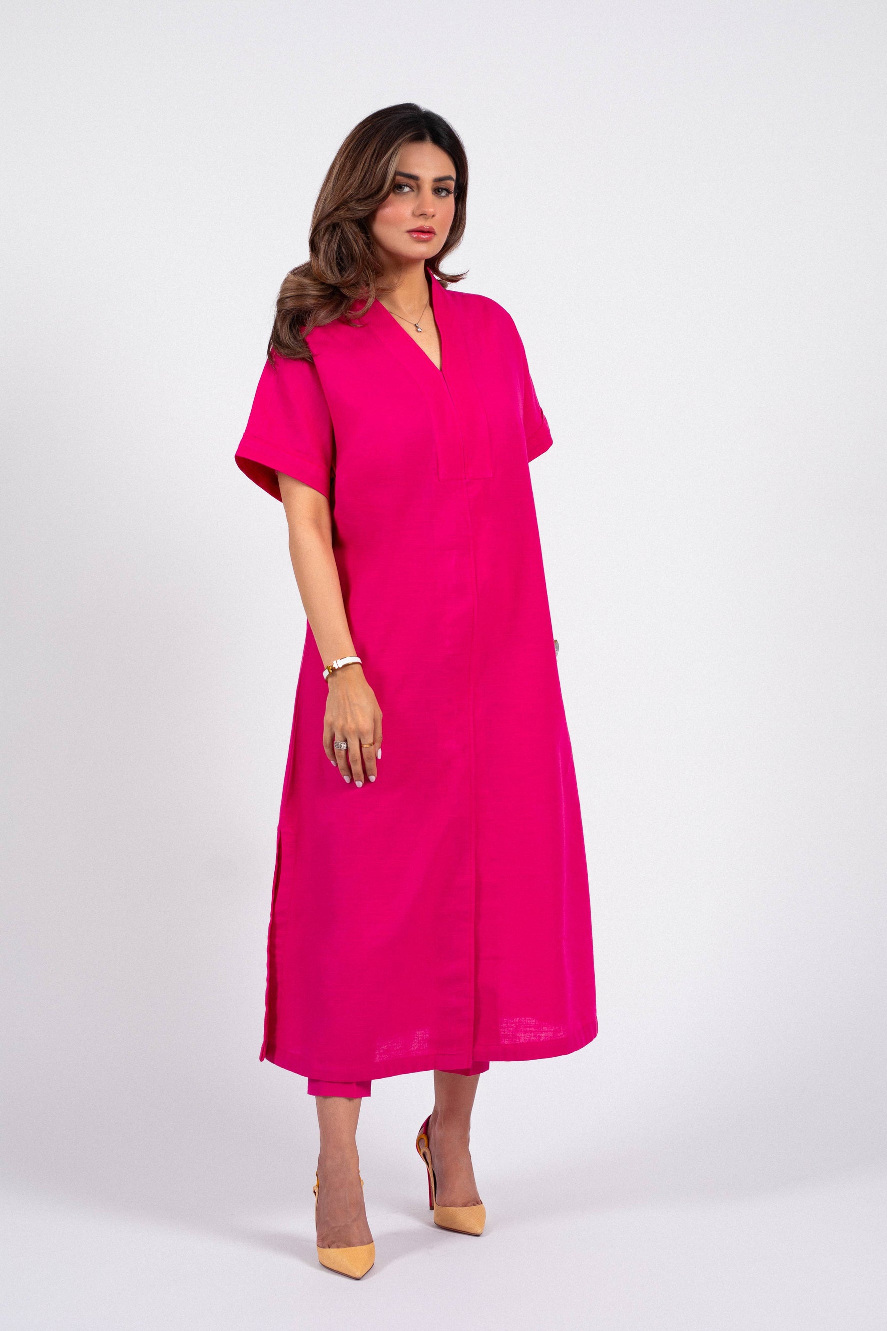 Rose Vif Dress