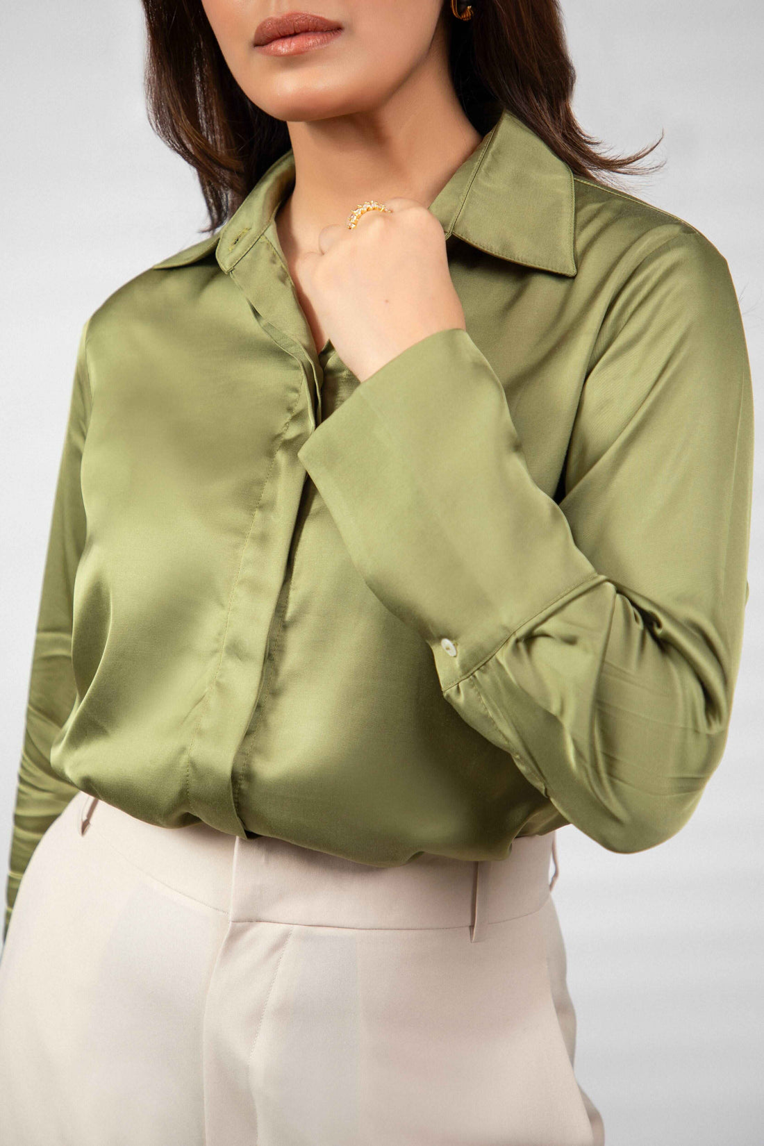 Satin Silk Shirt