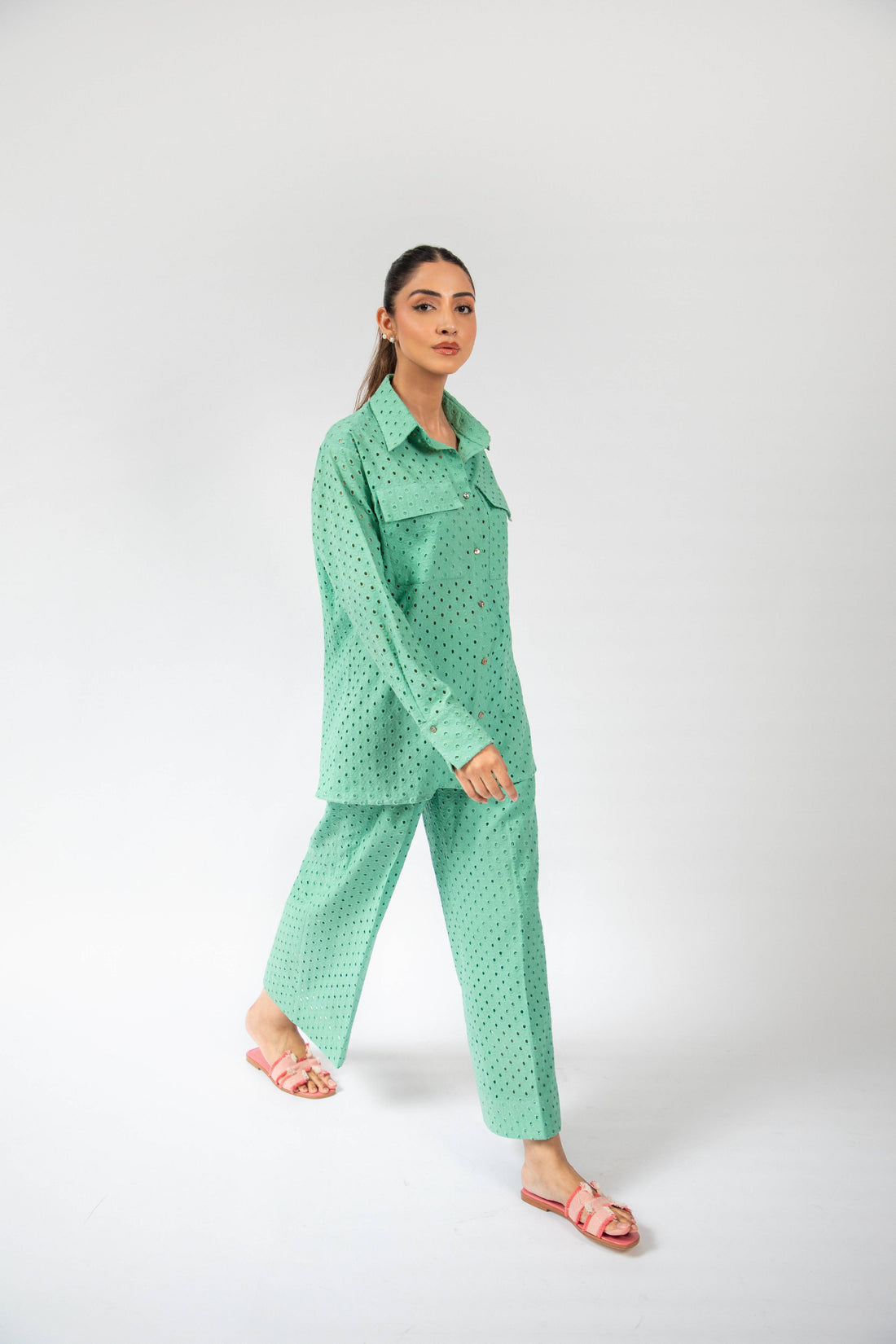 Cotton Broderie Co-ord