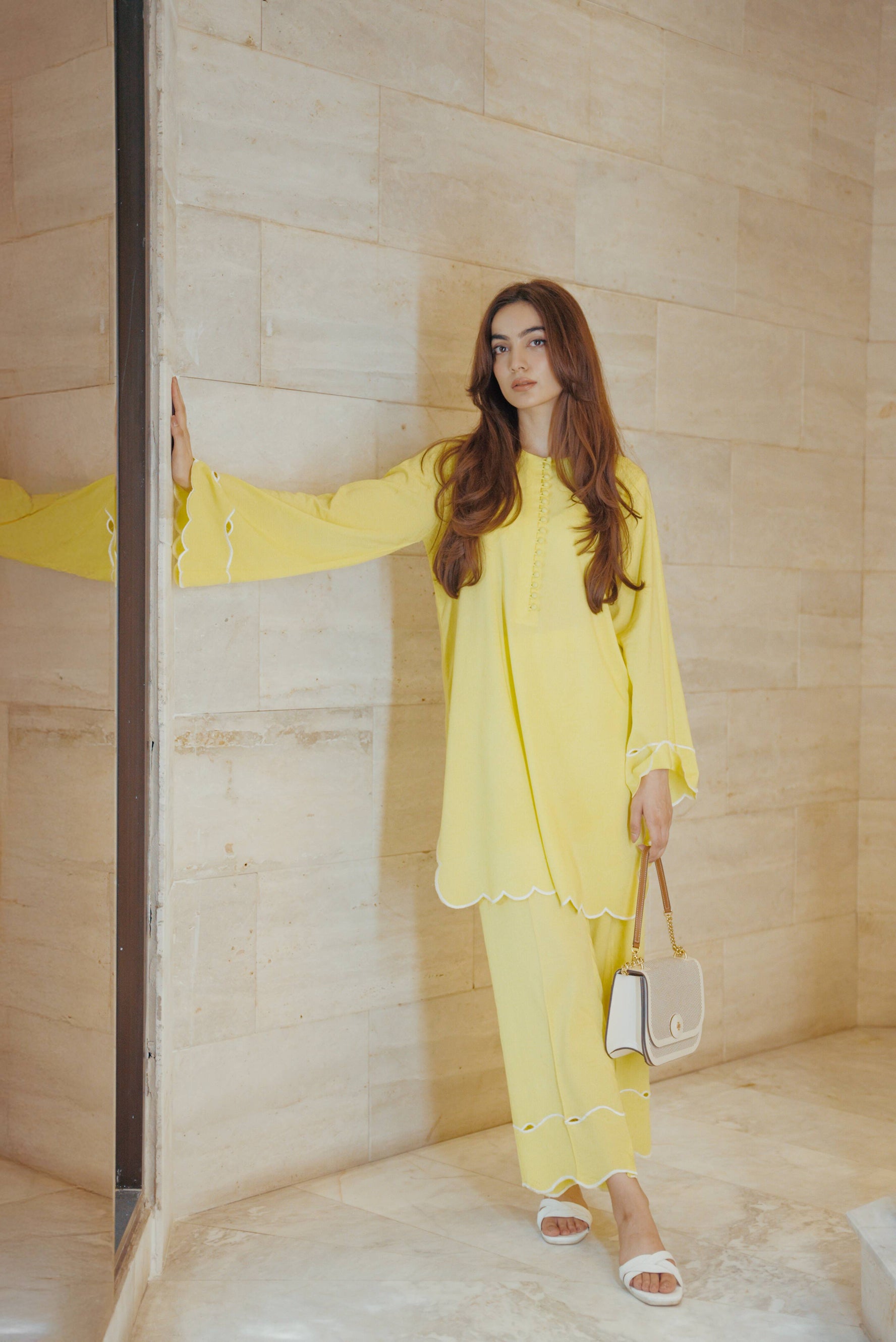Butter yellow Co-ord
