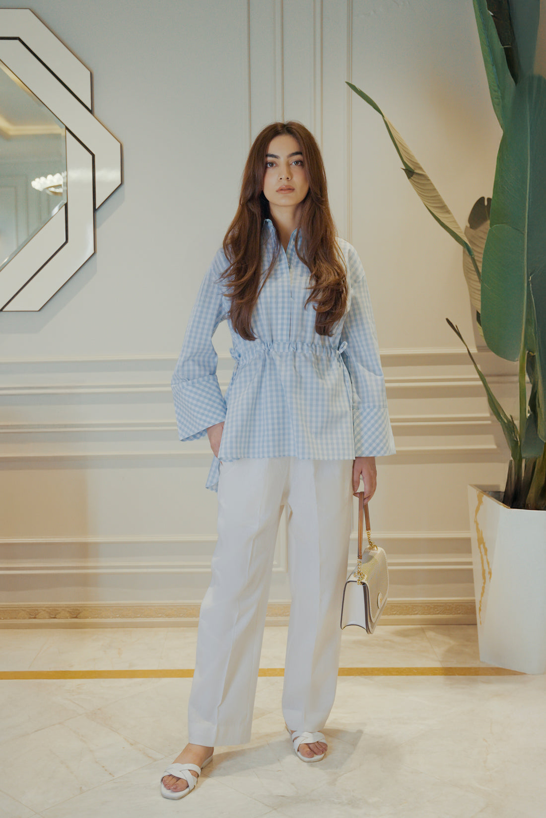 Checkered Button Down Shirt