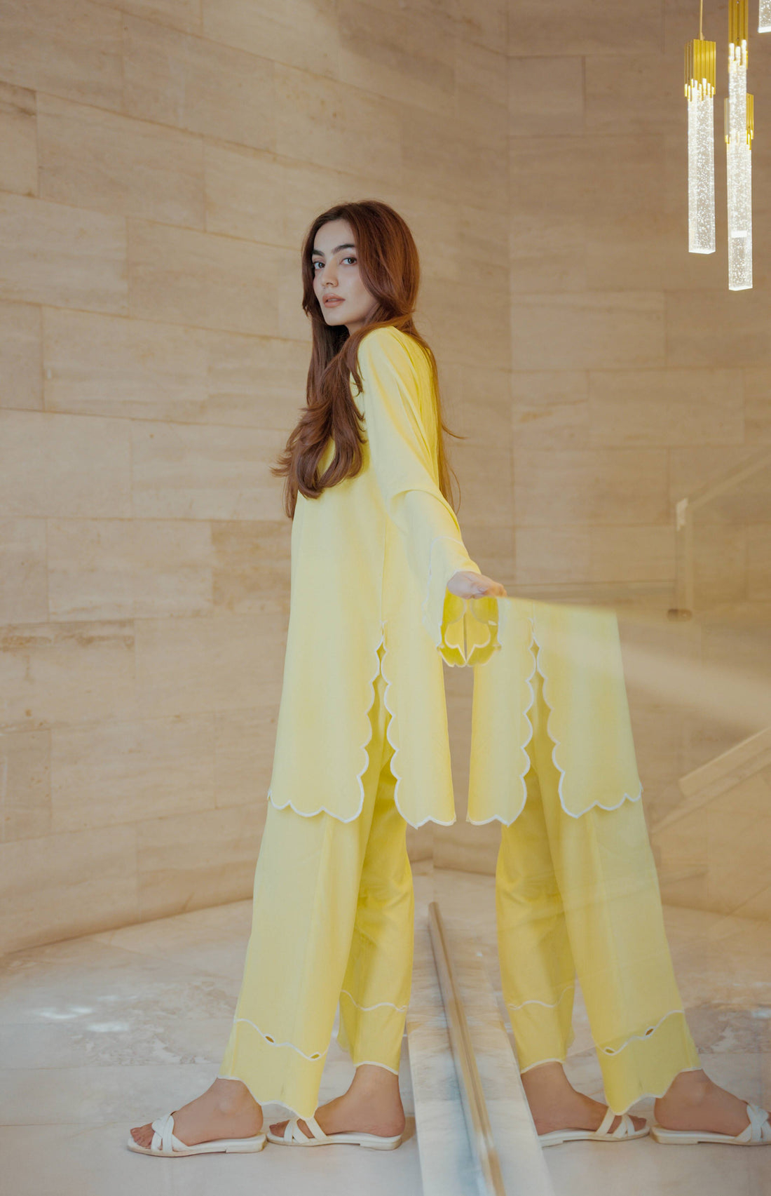 Butter yellow Co-ord
