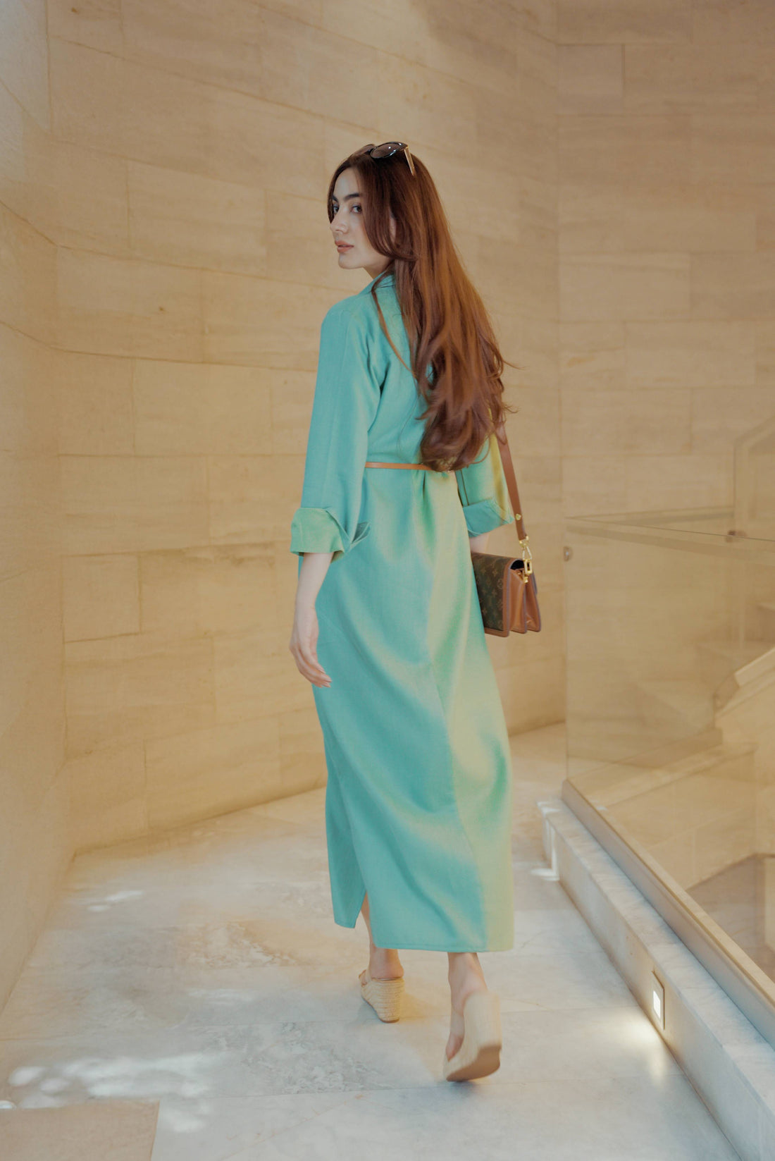 Dual-tone dress
