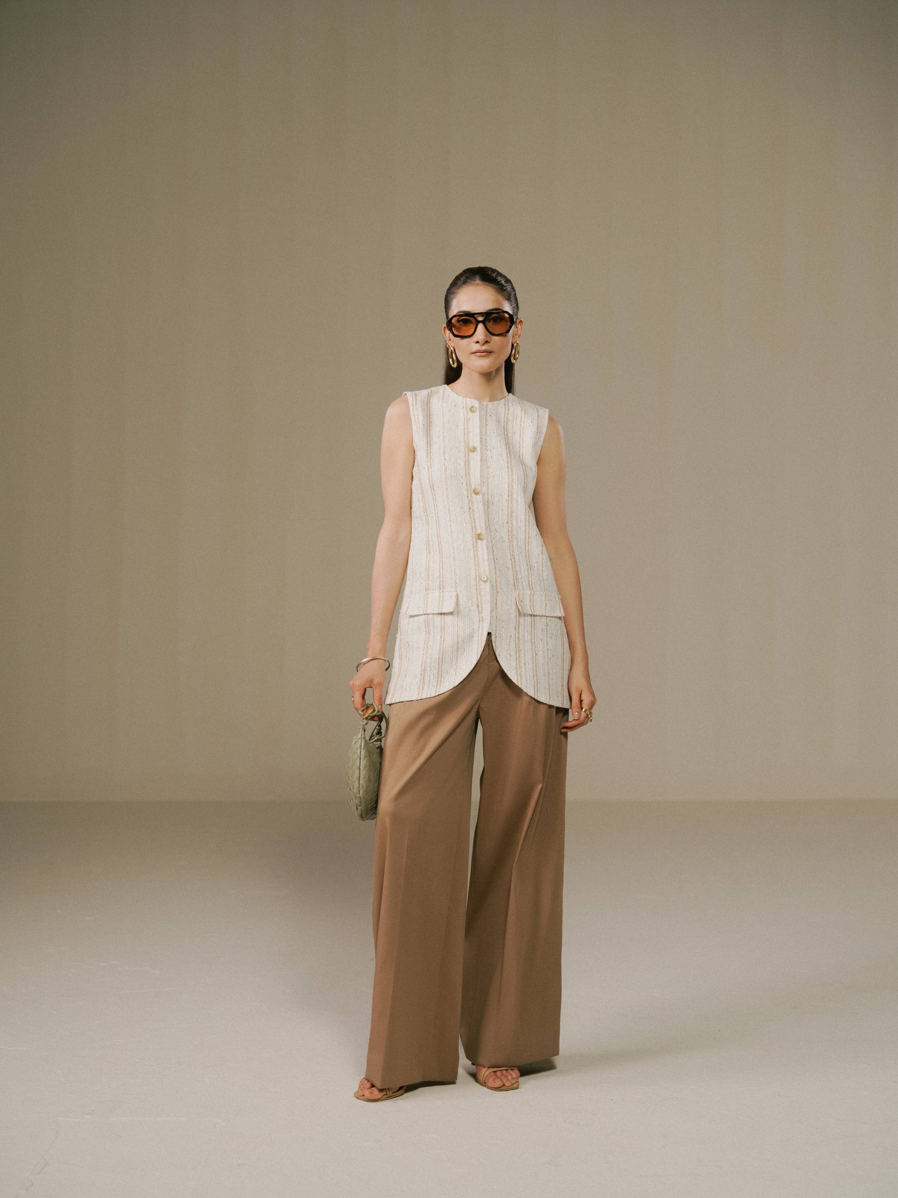 Minimal Sleeveless Shirt