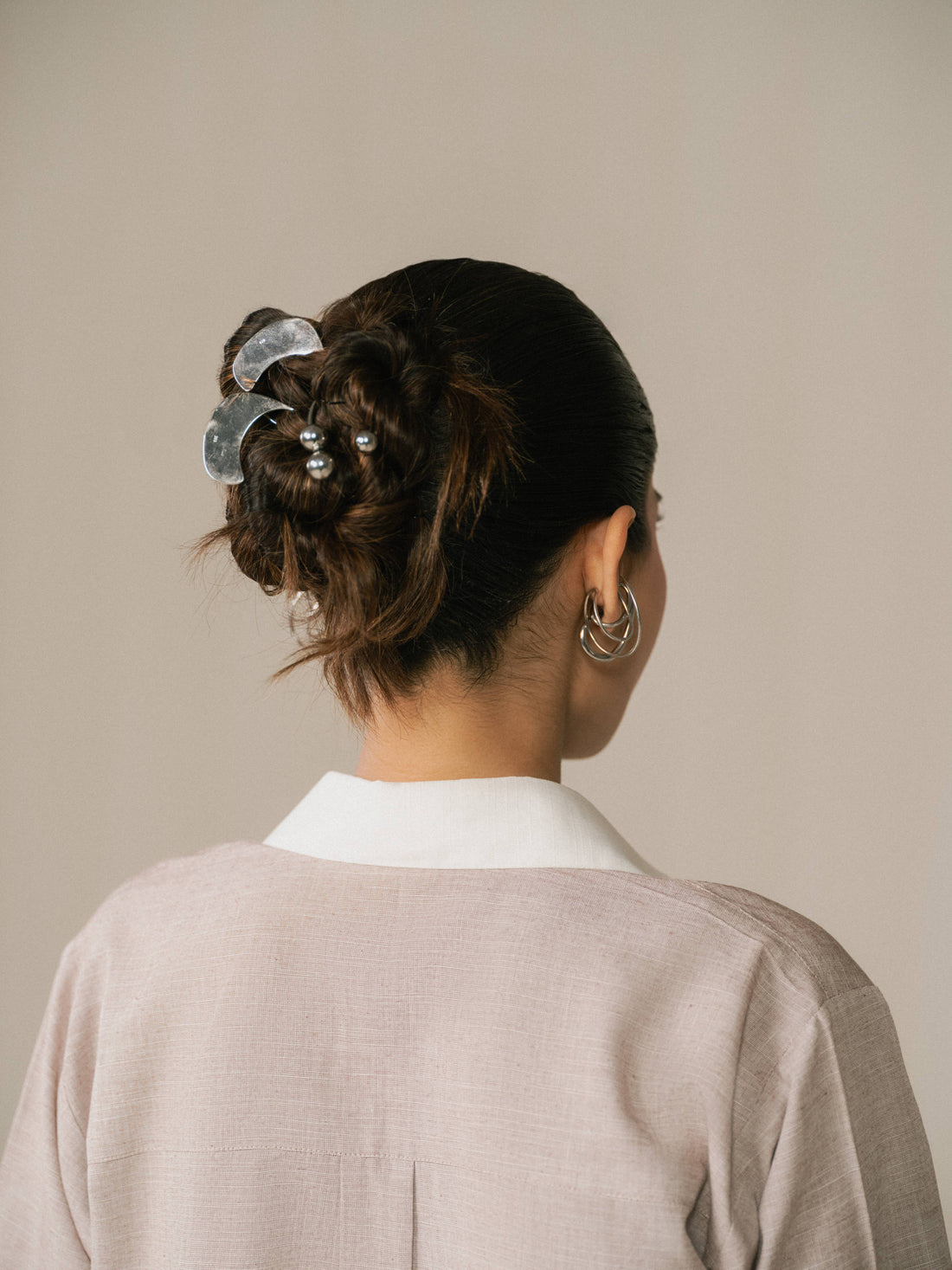Duo-Tone Linen Shirt