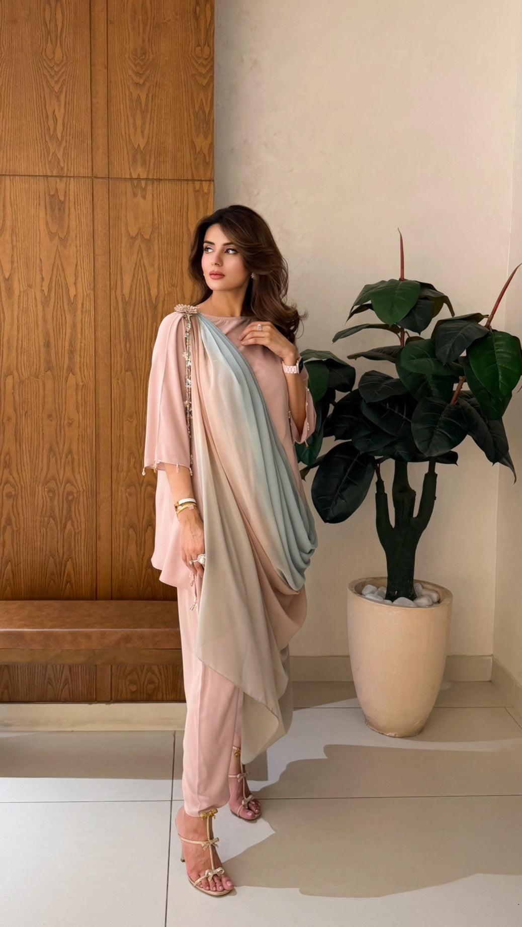 Pastel Aura Drape set