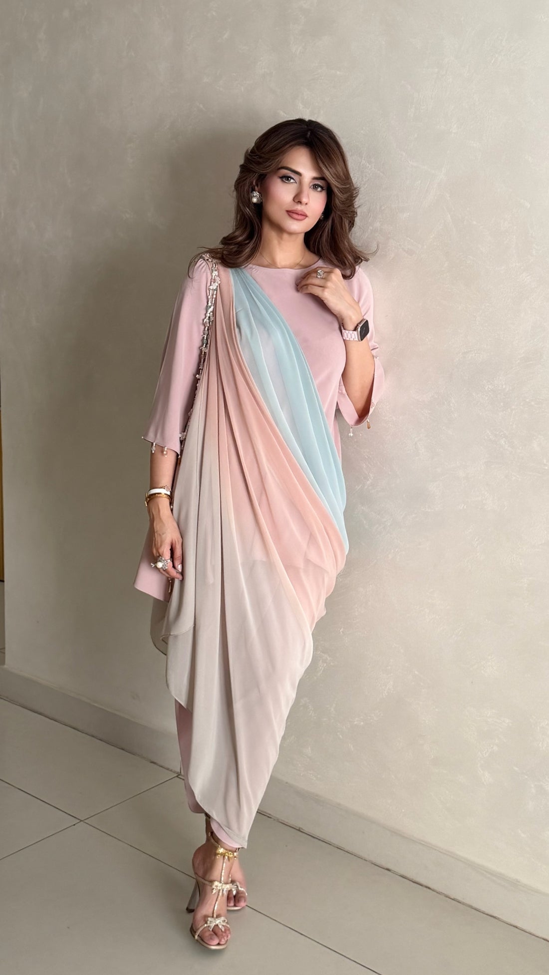 Pastel Aura Drape set