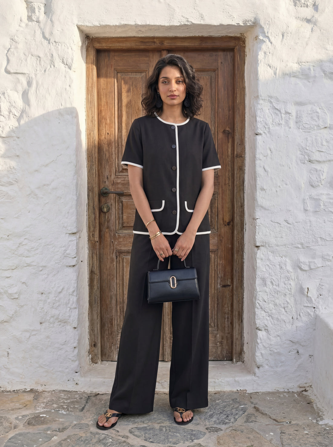 Monochrome Tailored Coord