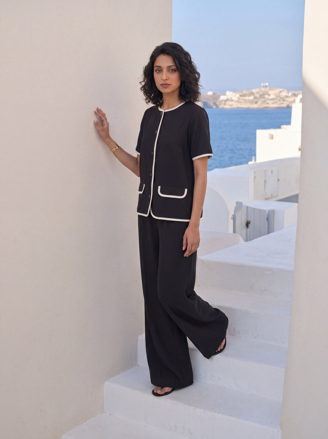 Monochrome Tailored Coord