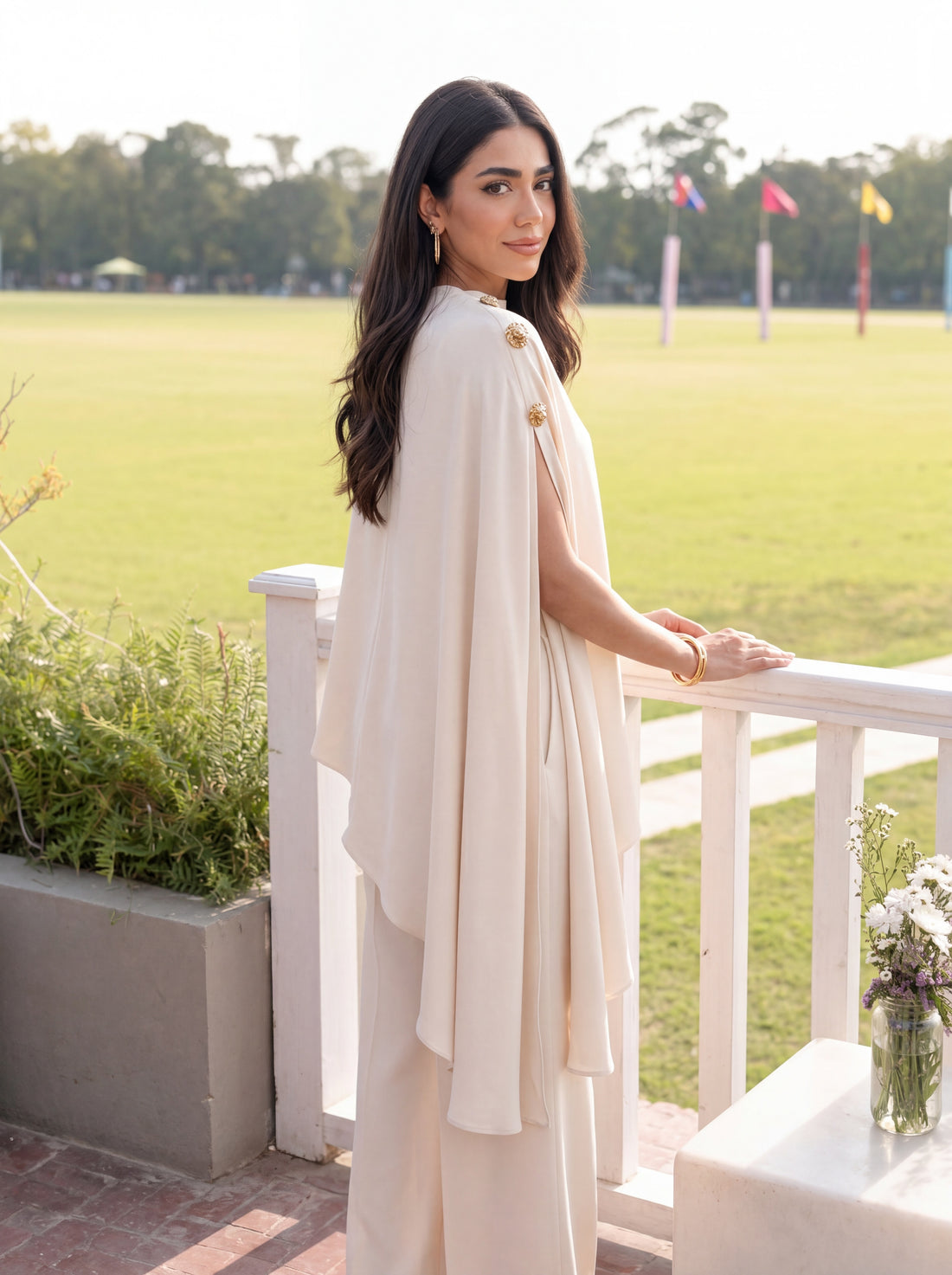 Asymmetric Drape Set