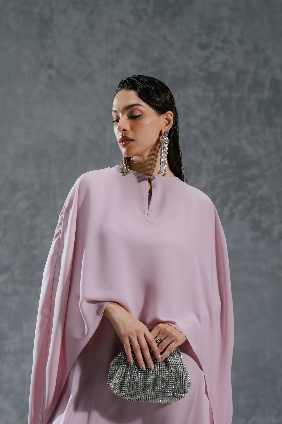 Asymmetric Cape Dress Asymmetric Cape Dress