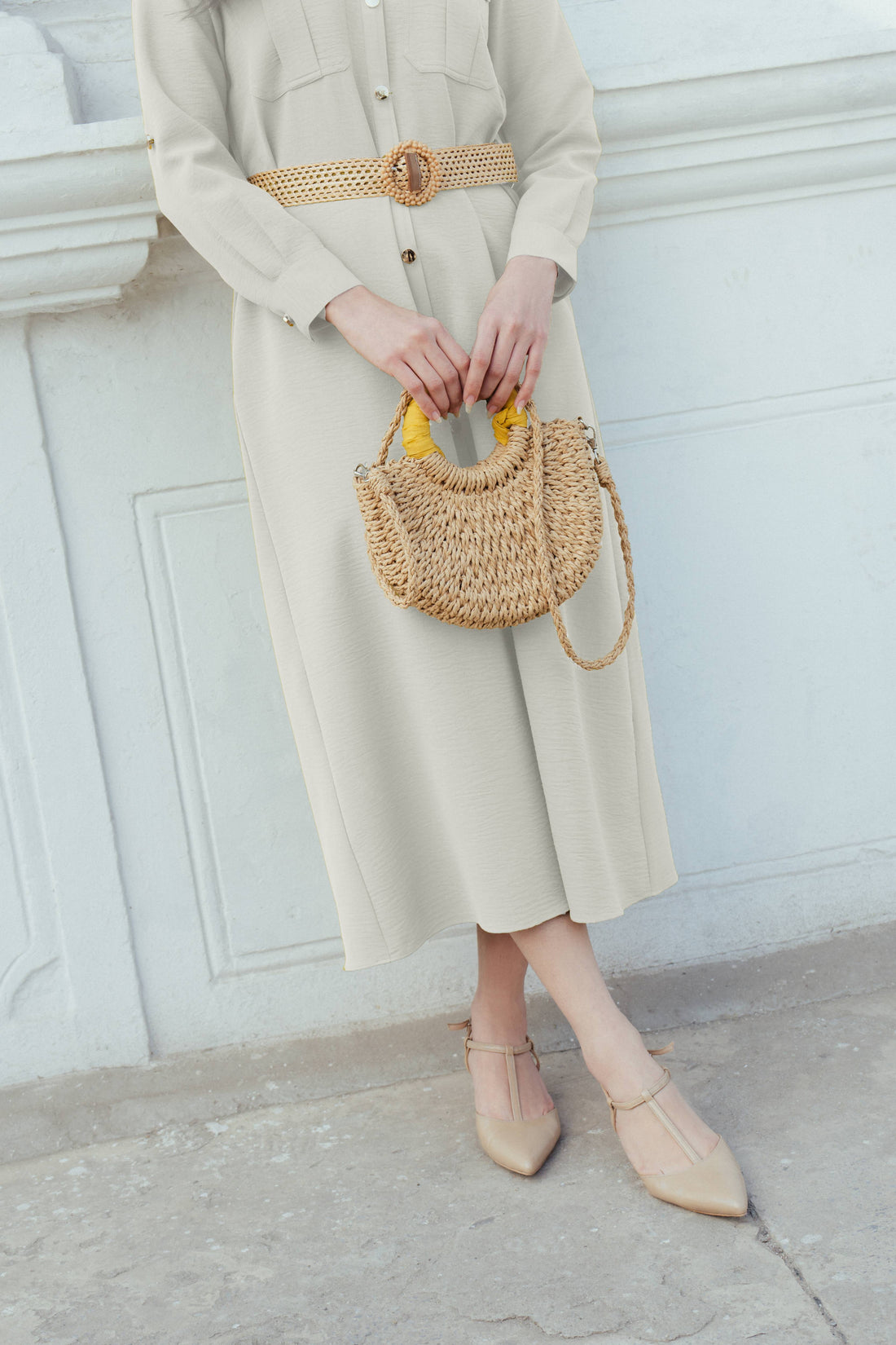 Midi Shirt Dress