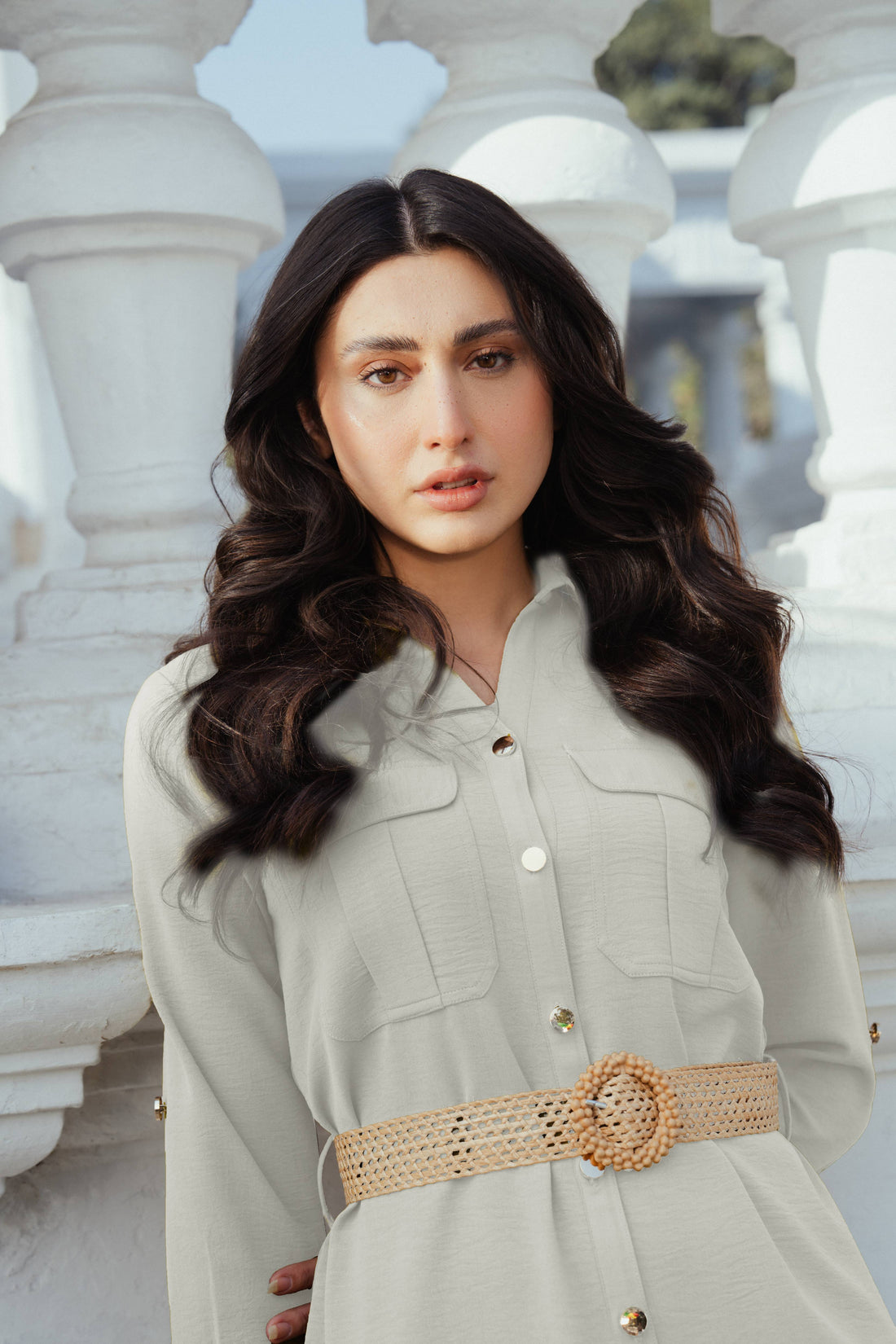 Midi Shirt Dress