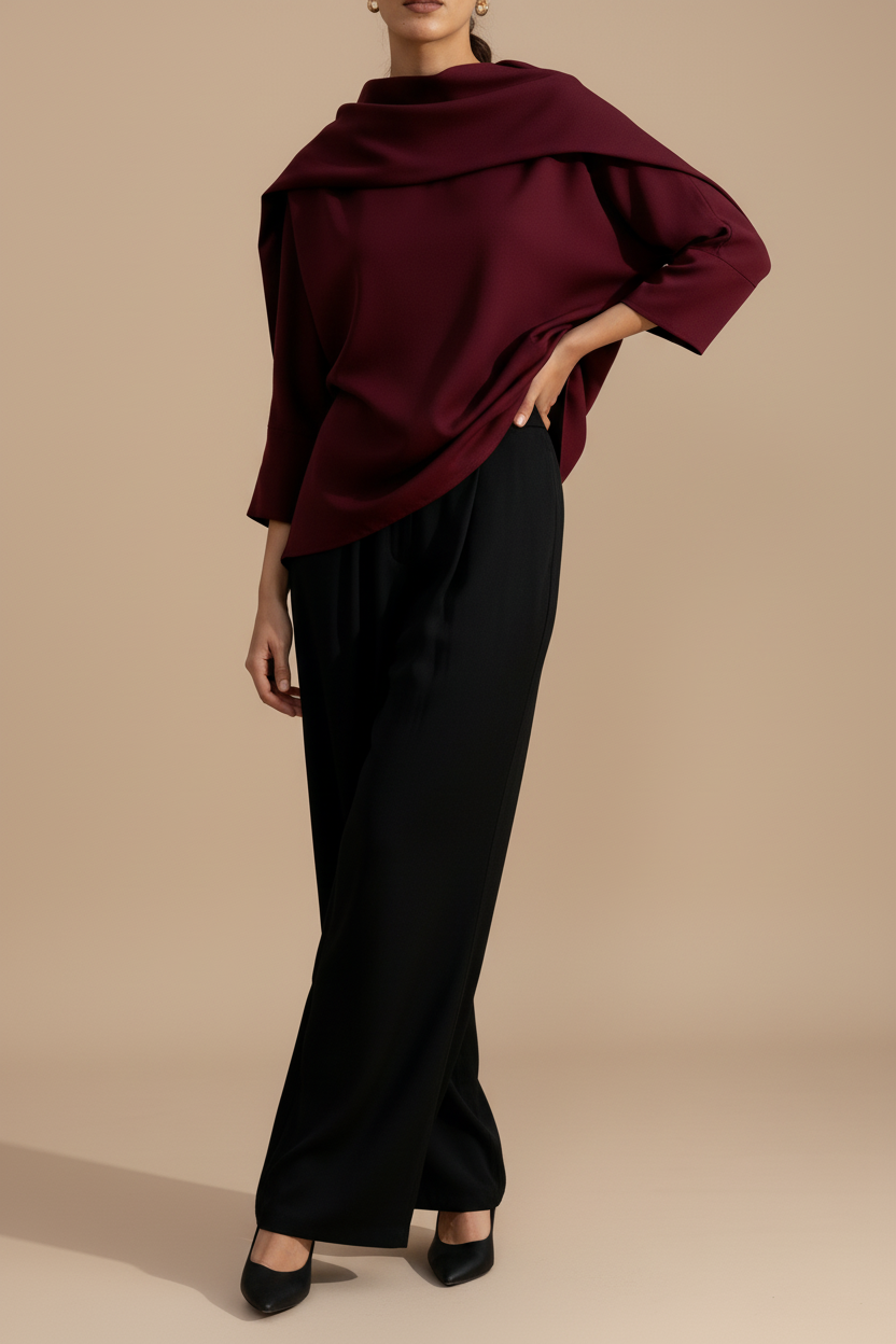 Straight Black Pants