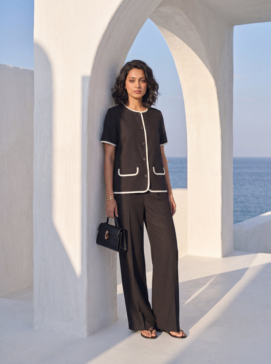 Monochrome Tailored Coord